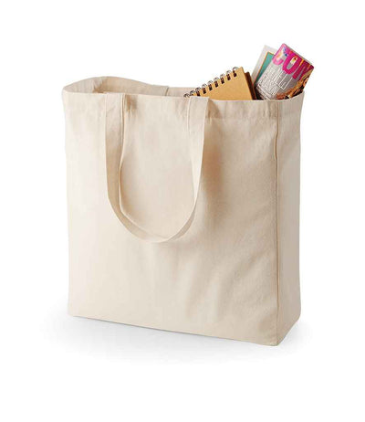Quadra Canvas Classic Shopper - Natural