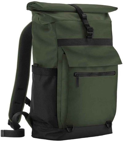 Quadra Axis Roll-Top Backpack - Forest Night