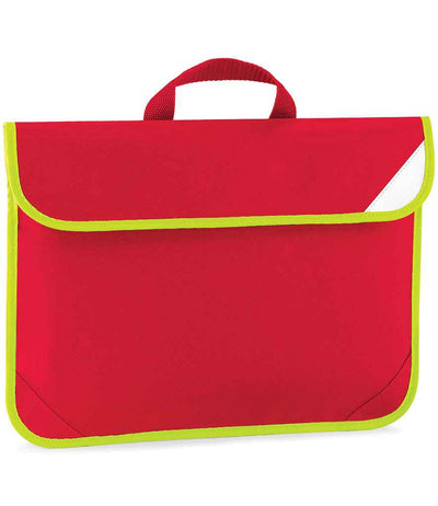 Quadra Enhanced-Viz Book Bag - Classic Red