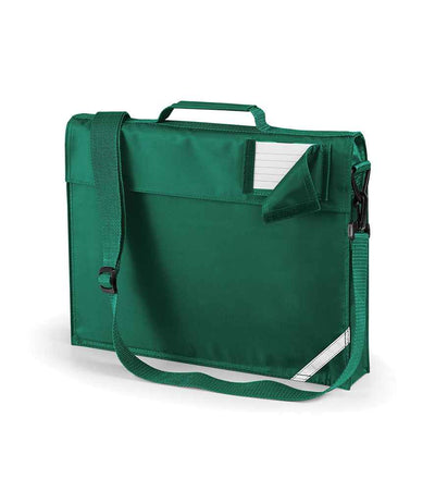 Quadra Junior Book Bag with Strap - Bottle Green