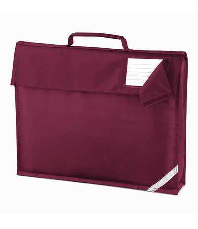 Quadra Junior Book Bag - Burgundy