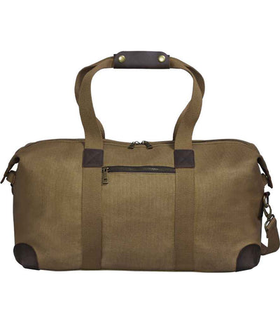 Quadra Heritage Waxed Canvas Holdall - Desert Sand