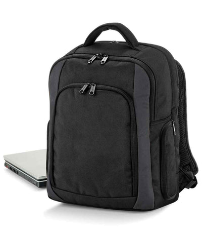 Quadra Tungsten™ Laptop Backpack - Black/Graphite Grey