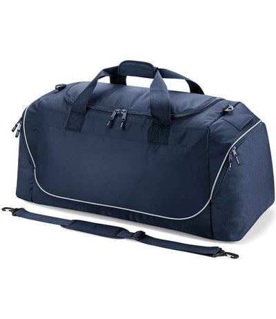 Quadra Teamwear Jumbo Kit Bag - French Navy/Light Grey
