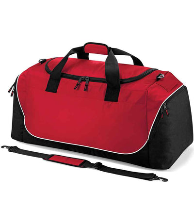 Quadra Teamwear Jumbo Kit Bag - Red/Black