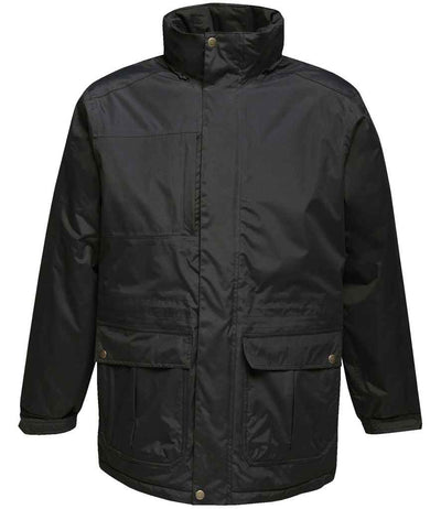 Regatta Darby III Waterproof Insulated Parka Jacket - Black/Black