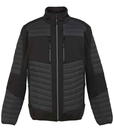 Regatta E-Volve Unisex Thermal Hybrid Jacket - Ash/Black