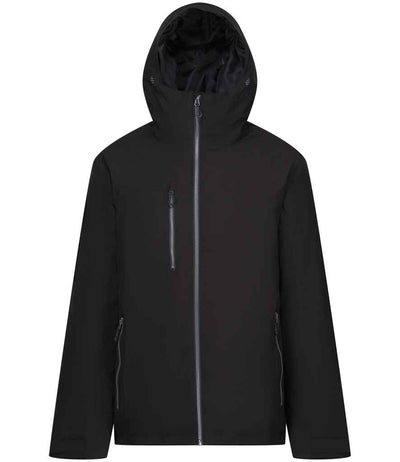 Regatta Navigate Waterproof Insulated Jacket - Black/Seal Grey