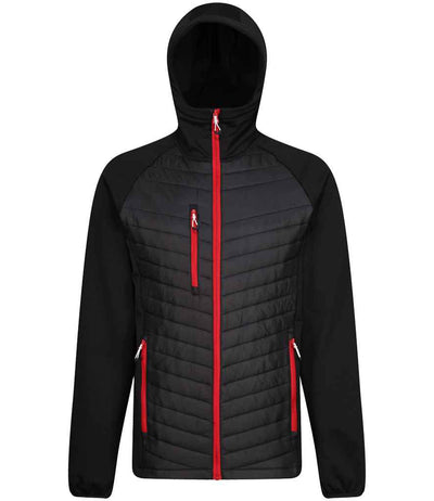 Regatta Navigate Hybrid Jacket - Black/Classic Red