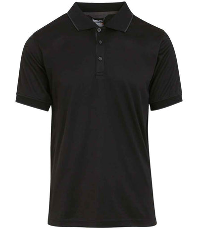 Regatta Navigate Polo Shirt - Black/Seal Grey