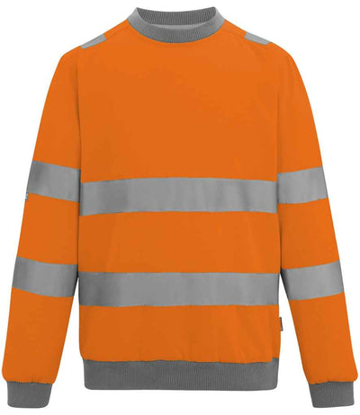 Regatta High Visibility Pro Contract Crew Neck Sweatshirt - Orange