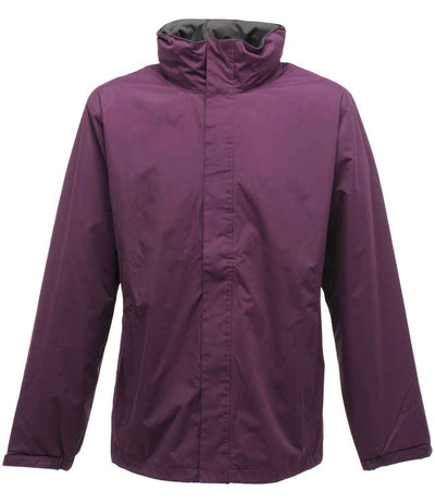 Regatta Ardmore Waterproof Shell Jacket - Majestic Purple/Seal Grey