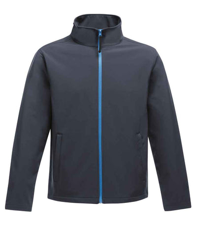Regatta Ablaze Printable Soft Shell Jacket - Navy/French Blue