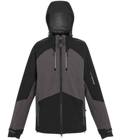 Regatta 4TEX Stretch Waterproof Shell Jacket - Slate Grey/Black