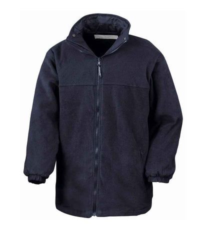 Result Fleece Lined StormDri 4000 Waterproof Jacket - Navy/Navy