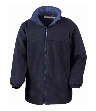 Result Fleece Lined StormDri 4000 Waterproof Jacket - Royal Blue/Navy