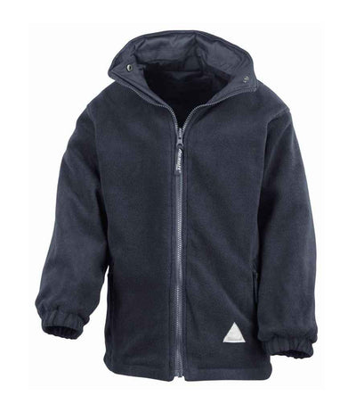 Result Kids/Youths Fleece Lined StormDri 4000 Jacket - Navy/Navy
