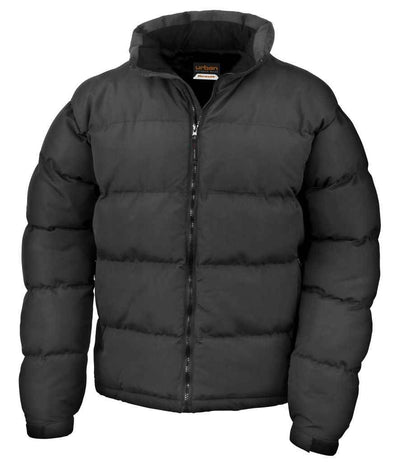 Result Urban Holkham Down Feel Jacket - Black