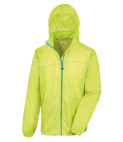 Result Urban HDi Quest Stowable Jacket - Lime Green/Royal Blue