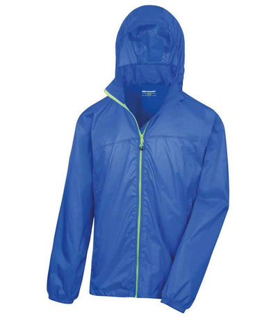 Result Urban HDi Quest Stowable Jacket - Royal Blue/Lime Green