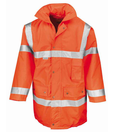 Result Safe-Guard Hi-Vis Safety Jacket - Orange