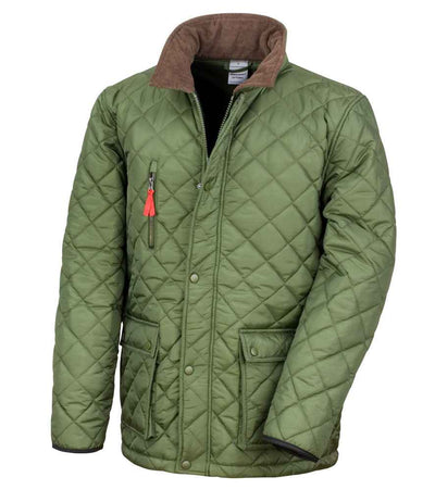 Result Urban Cheltenham Gold Jacket - Olive Green