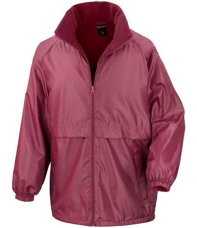 Result Core Micro Fleece Lined Jacket - Burgundy