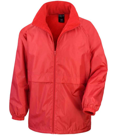 Result Core Micro Fleece Lined Jacket - Red