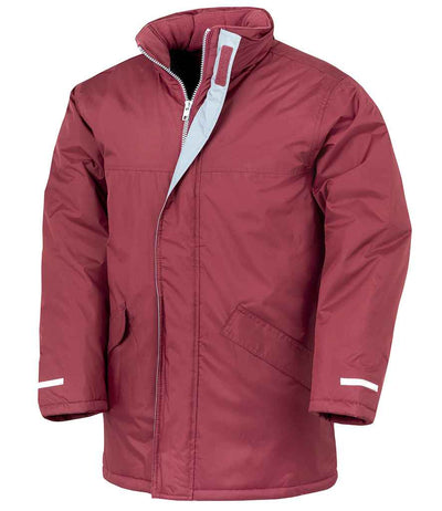 Result Core Winter Parka Jacket - Burgundy