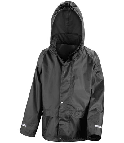 Result Core Kids Waterproof Over Jacket - Black