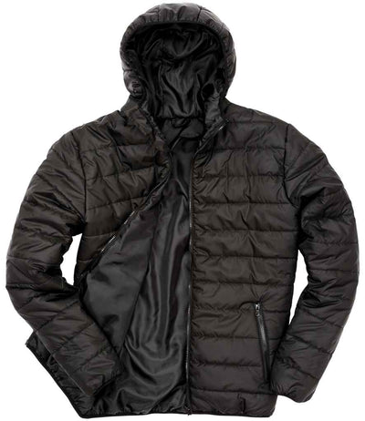 Result Core Soft Padded Jacket - Black/Black