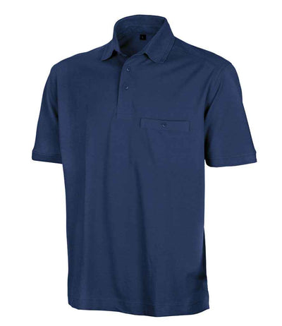 Result Work-Guard Apex Pocket Piqué Polo Shirt - Navy