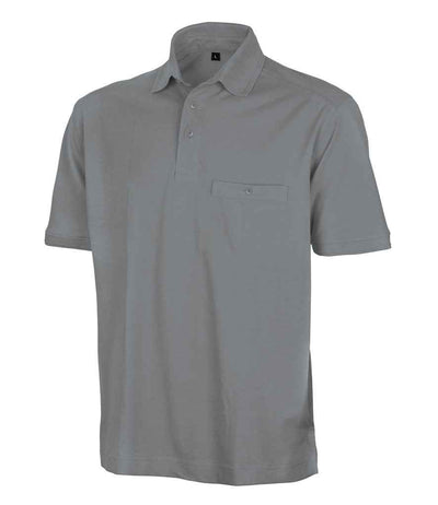 Result Work-Guard Apex Pocket Piqué Polo Shirt - Workguard Grey