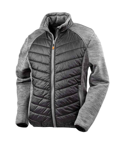 Result Work-Guard Elevator Jacket - Black/Grey Marl