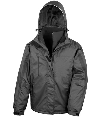 Result Journey 3-in-1 Jacket with Soft Shell Inner - Black/Black