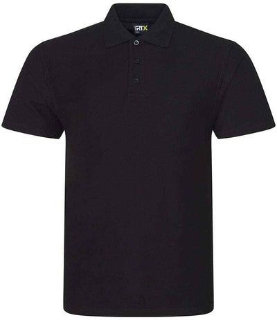 Pro RTX Pro Piqué Polo Shirt - Black