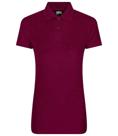 Pro RTX Ladies Pro Piqué Polo Shirt - Burgundy
