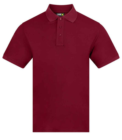 Pro RTX Pro Wicking Piqué Polo Shirt - Burgundy