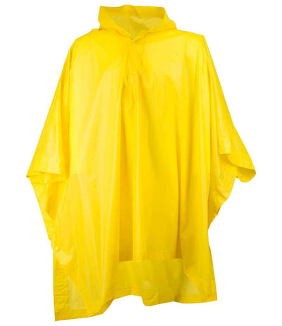 Splashmacs Rain Poncho - Yellow