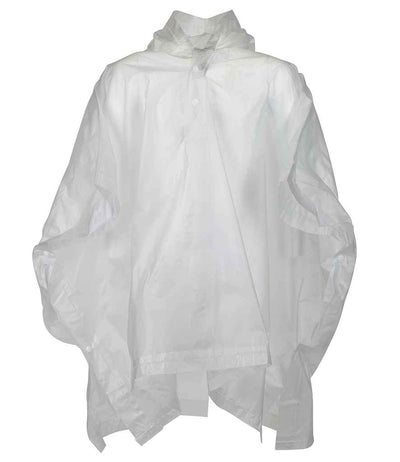 Splashmacs Kids Rain Poncho - Clear