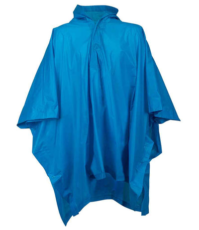 Splashmacs Kids Rain Poncho - Sapphire Blue