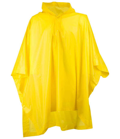 Splashmacs Kids Rain Poncho - Yellow