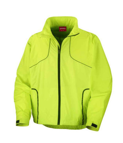 Spiro Bikewear Crosslite Trail and Track Jacket - Neon Lime