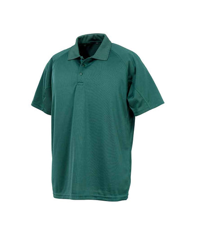 Spiro Impact Performance Aircool Polo Shirt - Bottle Green