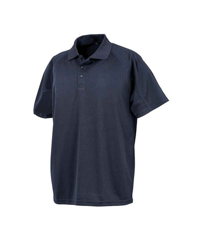 Spiro Impact Performance Aircool Polo Shirt - Navy