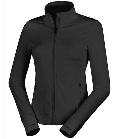 Spiro Ladies Recycled Fitness Jacket - Black