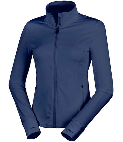 Spiro Ladies Recycled Fitness Jacket - Navy