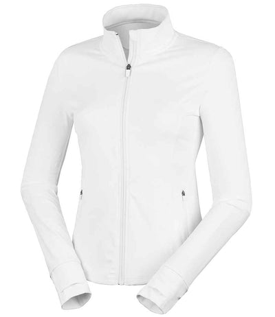 Spiro Ladies Recycled Fitness Jacket - White