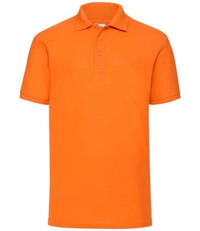 Fruit of the Loom Poly/Cotton Piqué Polo Shirt - Orange