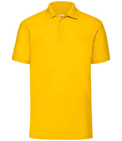 Fruit of the Loom Poly/Cotton Piqué Polo Shirt - Sunflower